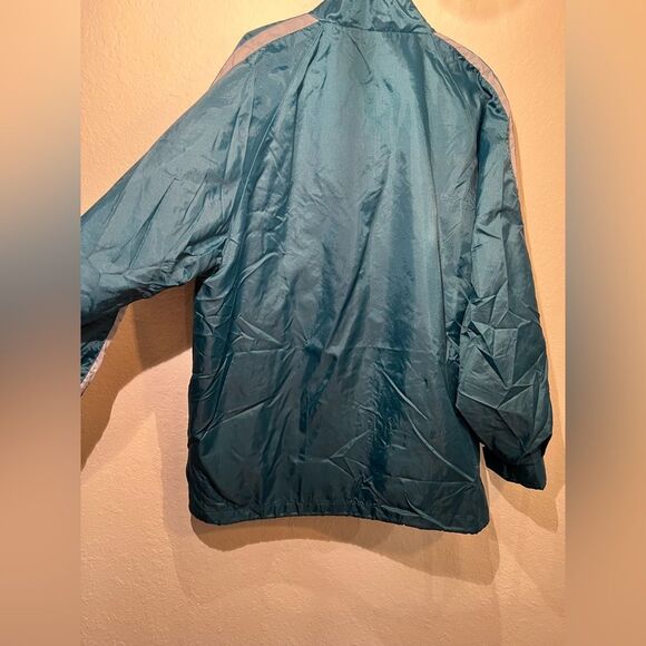 Vintage Airwalk windbreaker 🔥 teal & grey 🔥 excellent condition 🔥 medium - Picture 7 of 9
